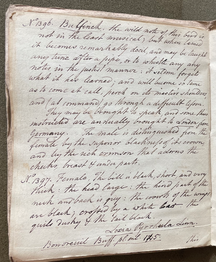 Lecture on Natural History 32