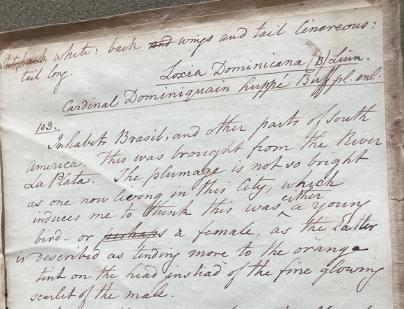 Lecture on Natural History 32