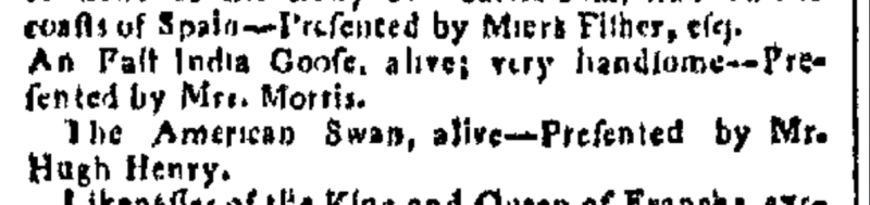 Pennsylvania Packet (Philadelphia), 29 June 1790.
