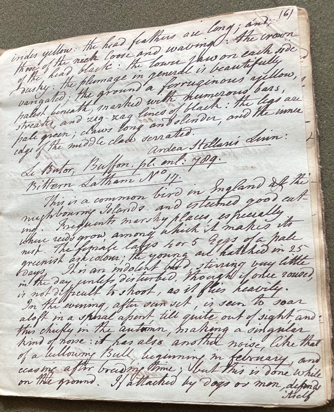 Lecture on Natural History 25