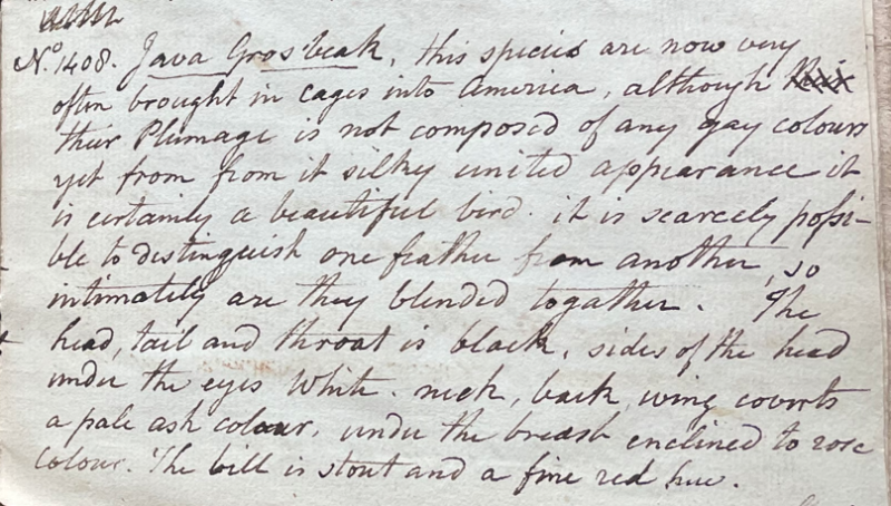 Lecture on Natural History 32