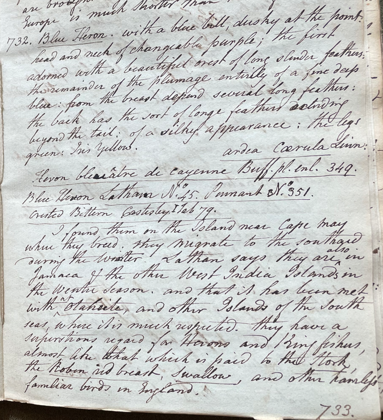 Lecture on Natural History 25