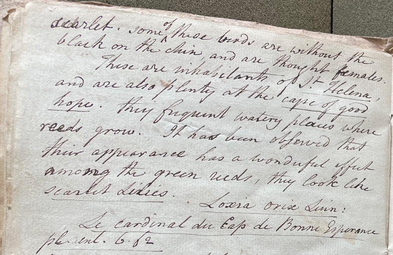 Lecture on Natural History 32