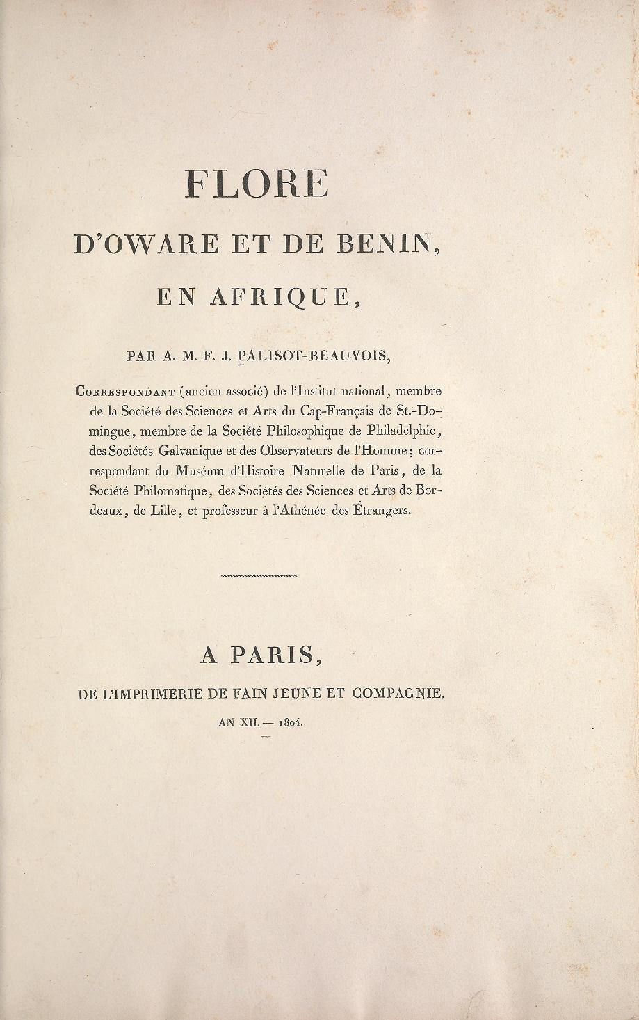 title page