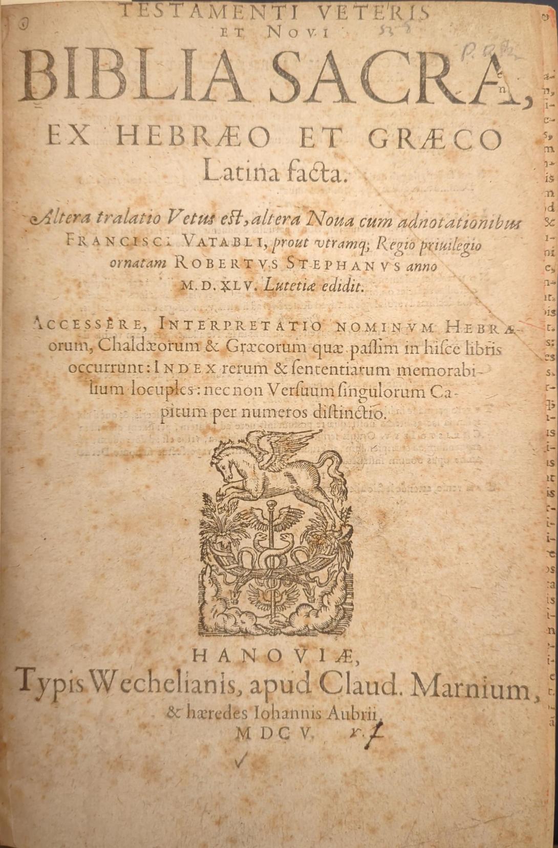 title page